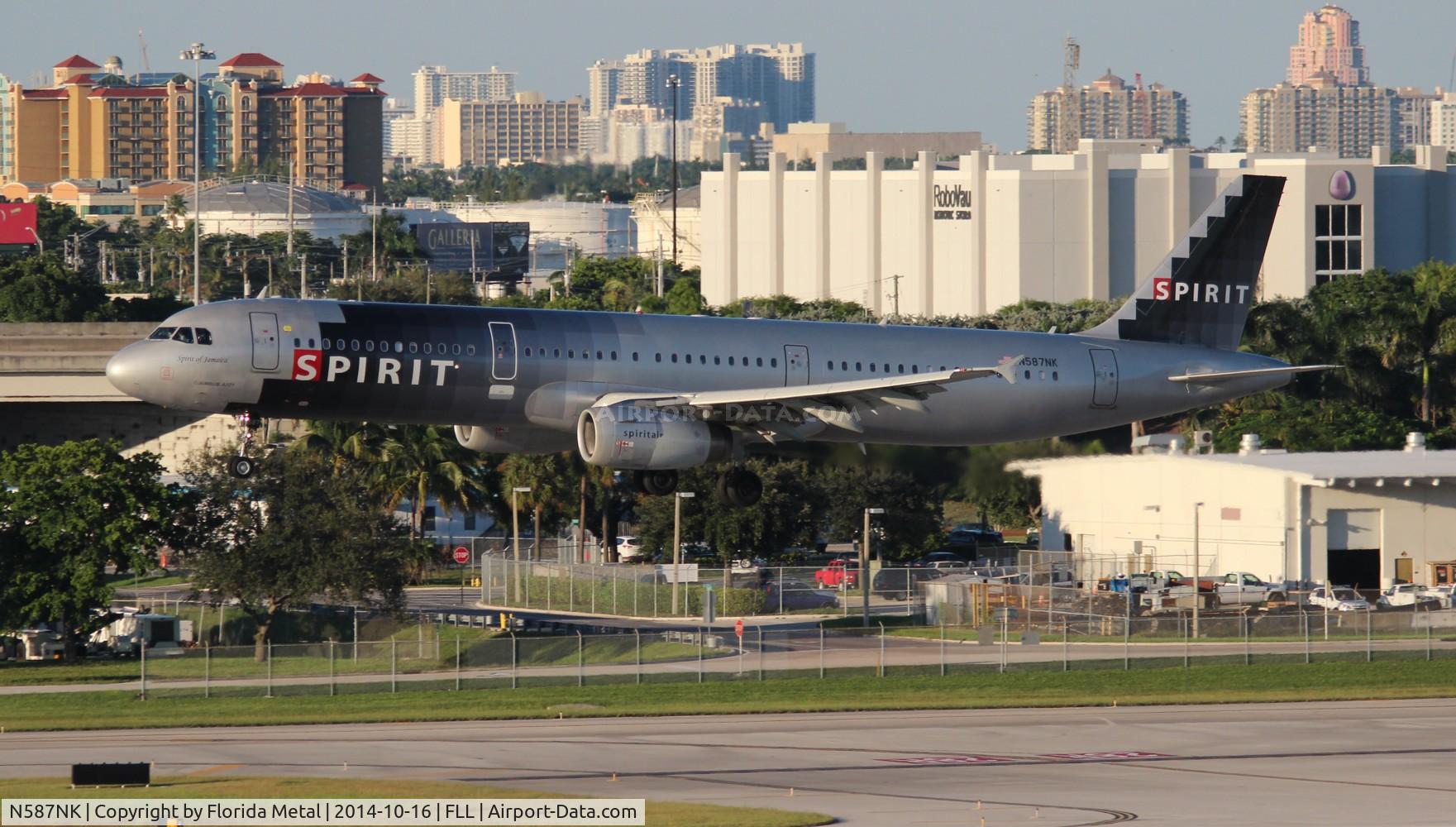 N587NK, 2005 Airbus A321-231 C/N 2476, Spirit A321