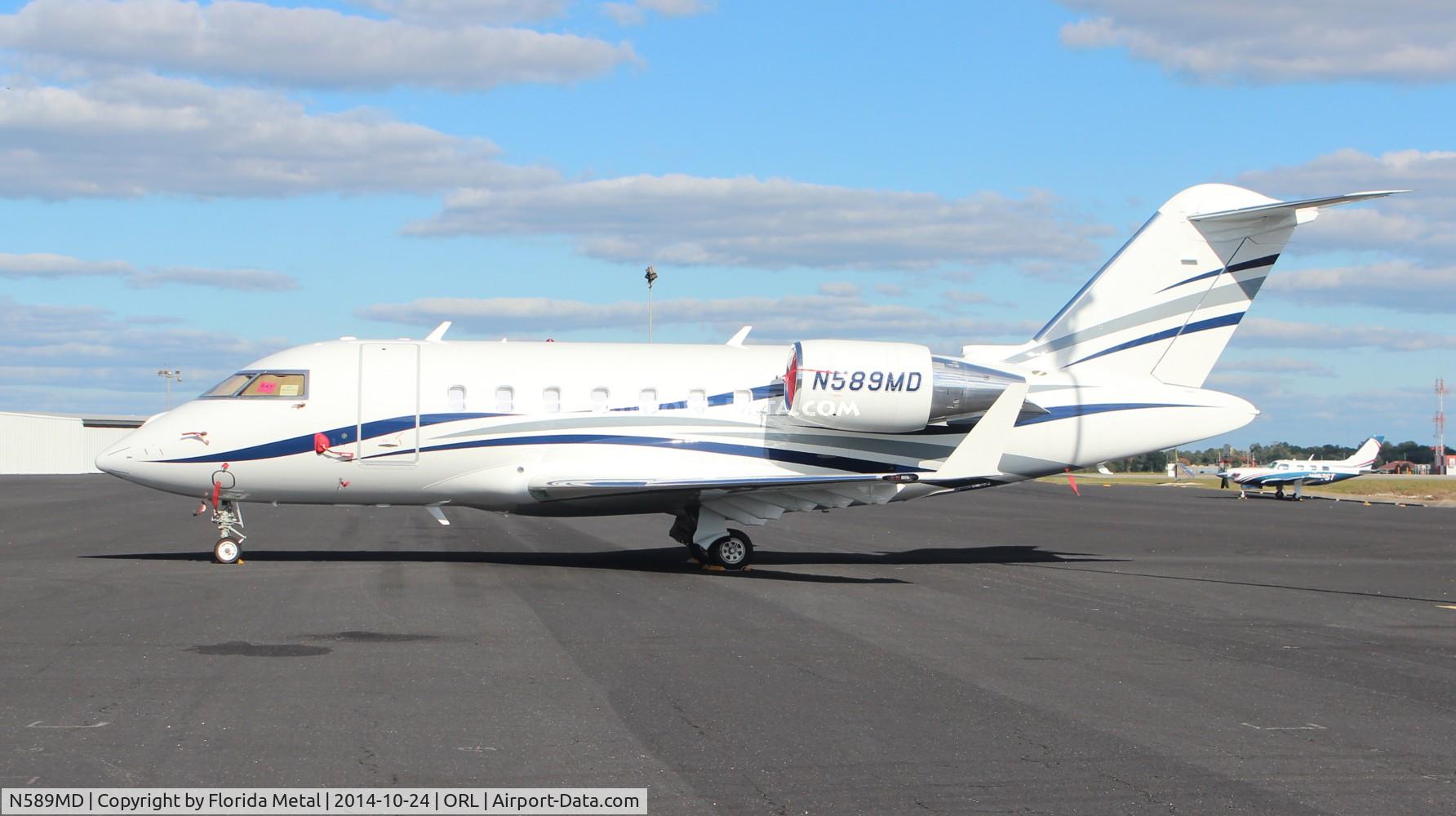N589MD, 2013 Bombardier Challenger 605 (CL-600-2B16) C/N 5952, Challenger 605