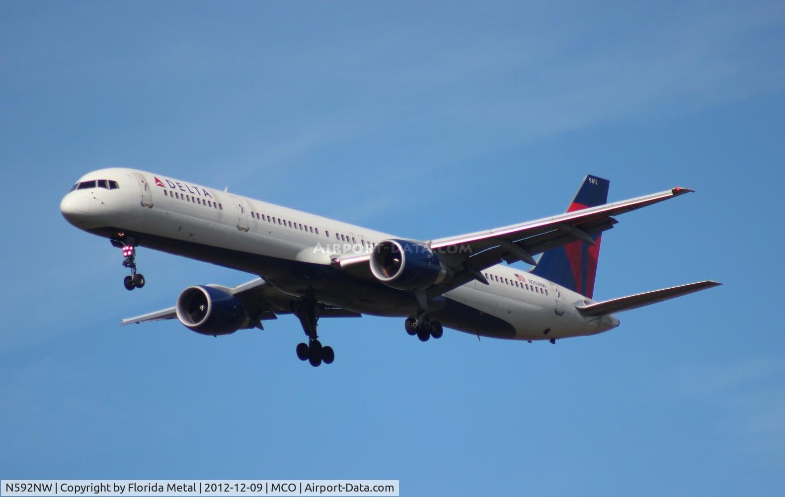 N592NW, 2003 Boeing 757-351 C/N 32992, Delta