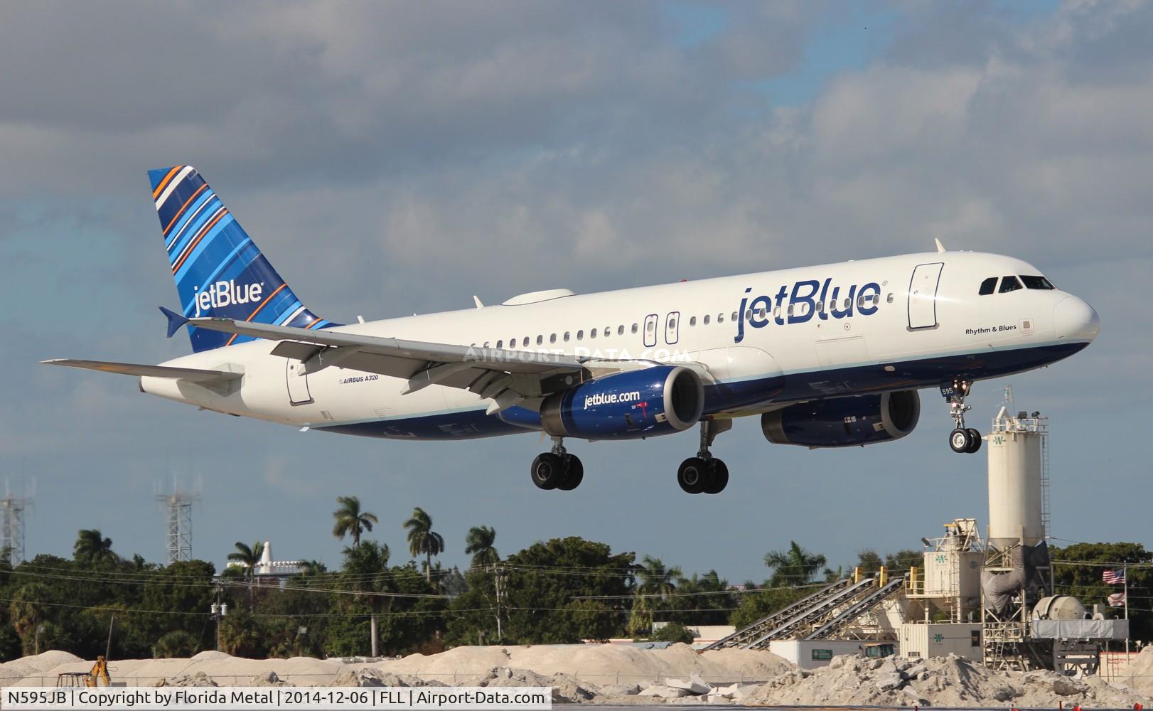 N595JB, 2004 Airbus A320-232 C/N 2286, Jet Blue
