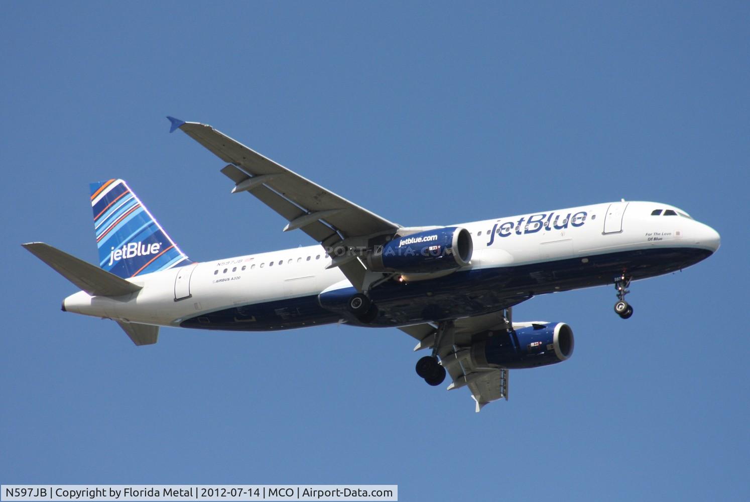N597JB, 2004 Airbus A320-232 C/N 2307, Jet Blue