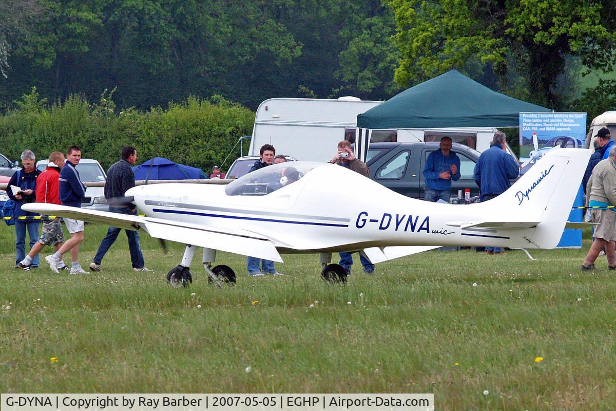 G-DYNA, 2006 Aerospool WT-9 Dynamic C/N DY135/2006, Aerospool WT-9 Dynamic [DY135/2006] Popham~G 05/05/2007