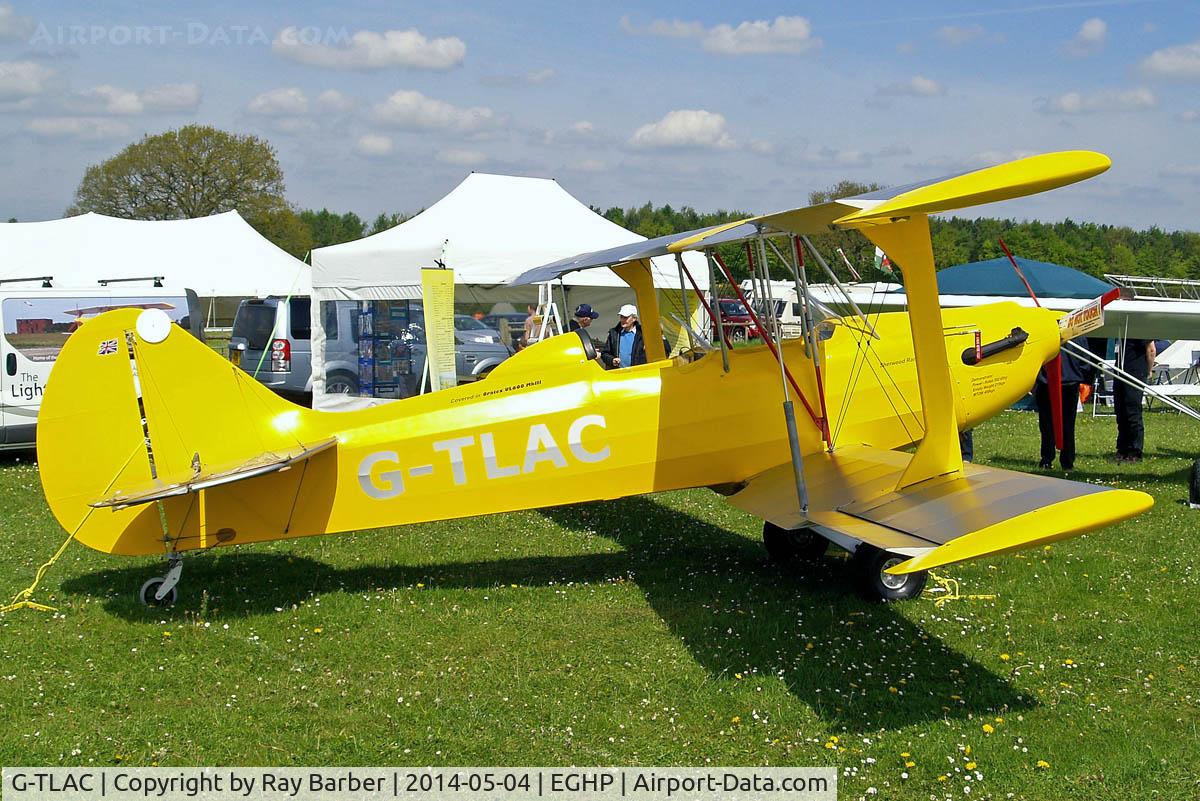 G-TLAC, 2009 TLAC Sherwood Ranger ST C/N PFA 237B-13895, Tiger Club Developments RL-5B Sherwood Ranger ST [PFA 237B-13895] Popham~G 04/05/2014