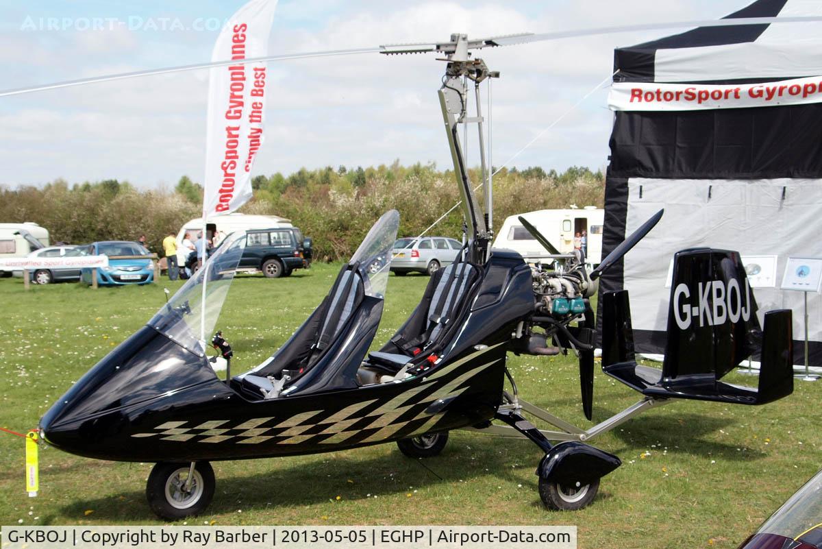 G-KBOJ, 2009 Rotorsport UK MTOsport C/N RSUK/MTOS/016, AutoGyro Europe MTO Sport [RSUK/MTOS/016] Popham~G 05/05/2013