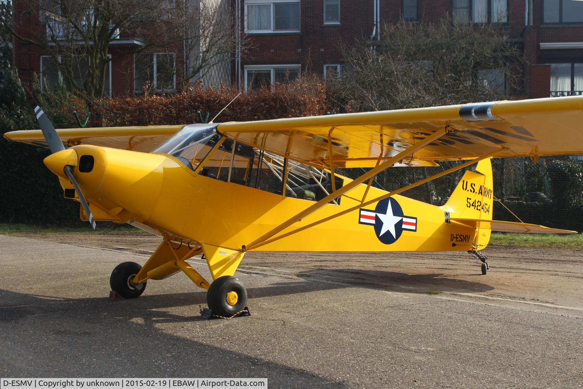 D-ESMV, 1954 Piper L-21B Super Cub (PA-18-135) C/N 18-3854, Piper Super Cub  O-320