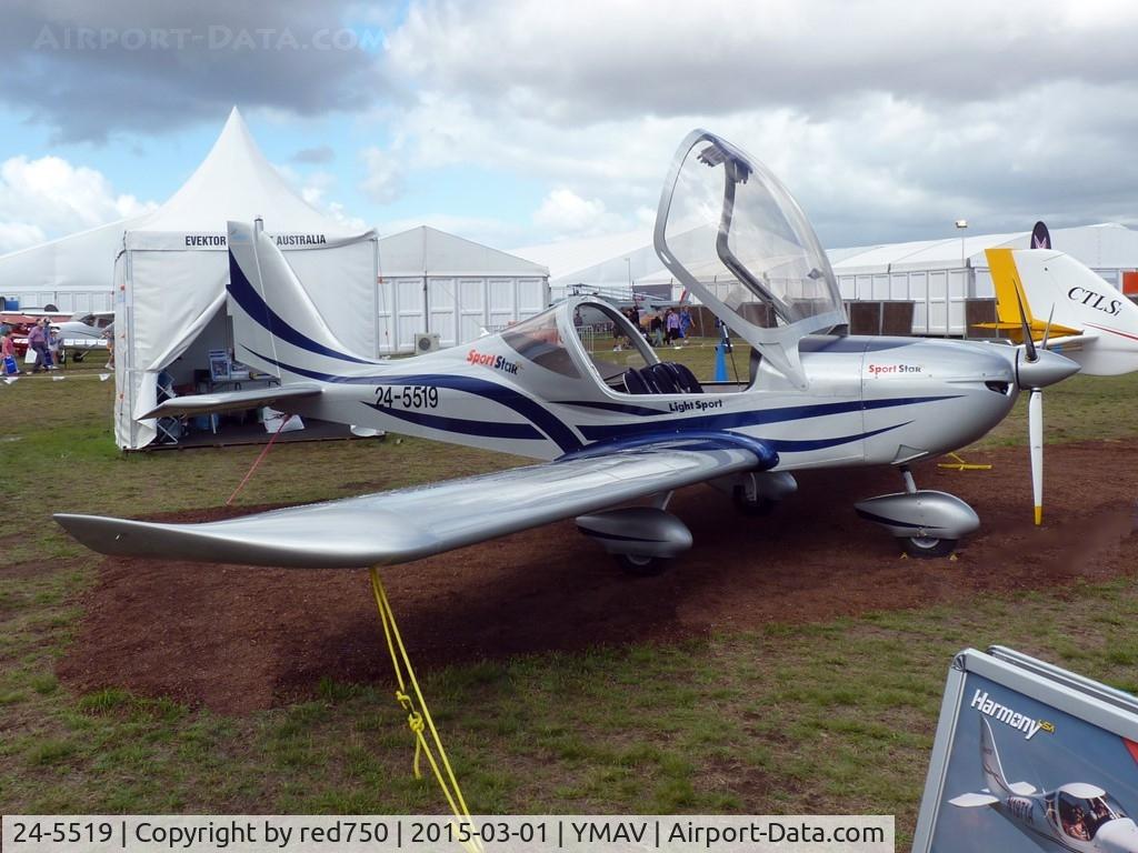 24-5519, Evektor Harmony C/N Not found 24-5519, Evektor SportStar 24-5519 at Avalon 2015