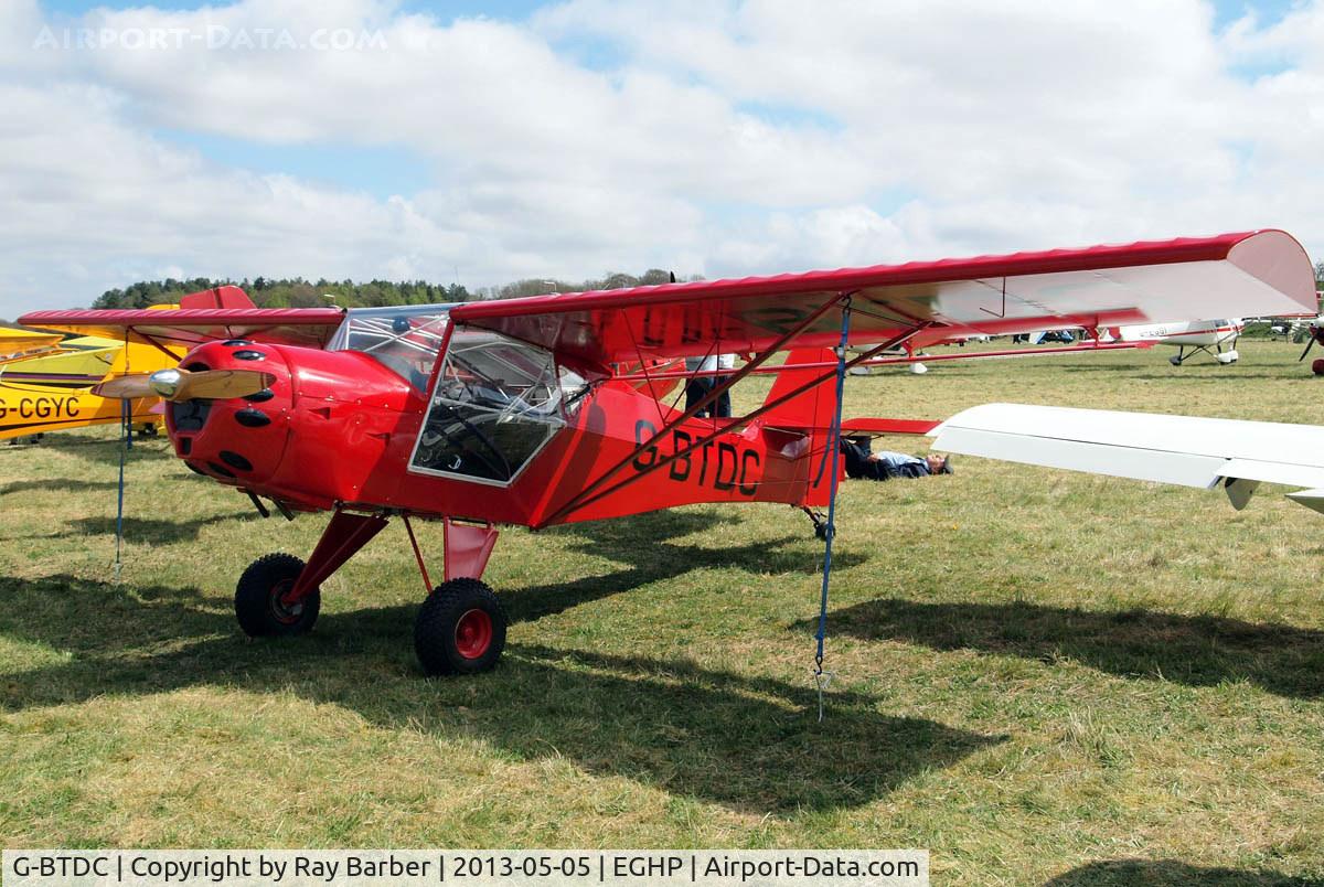 G-BTDC, 2002 Denney Kitfox MK2 C/N PFA 172-11483, Denney Kitfox Mk.2  [PFA 172-11483] Popham~G 05/05/2013