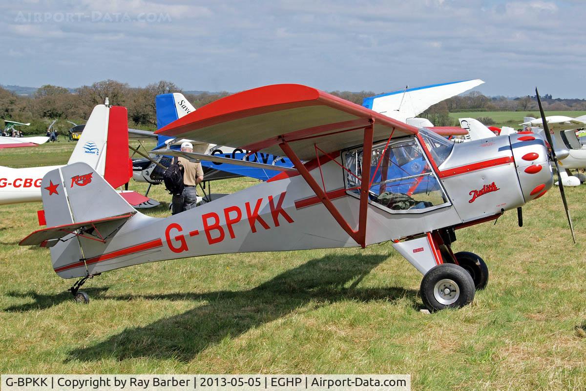 G-BPKK, 1989 Denney Kitfox C/N PFA 172-11411, Denney Kitfox [PFA 172-11411] Popham~G 05/05/2013