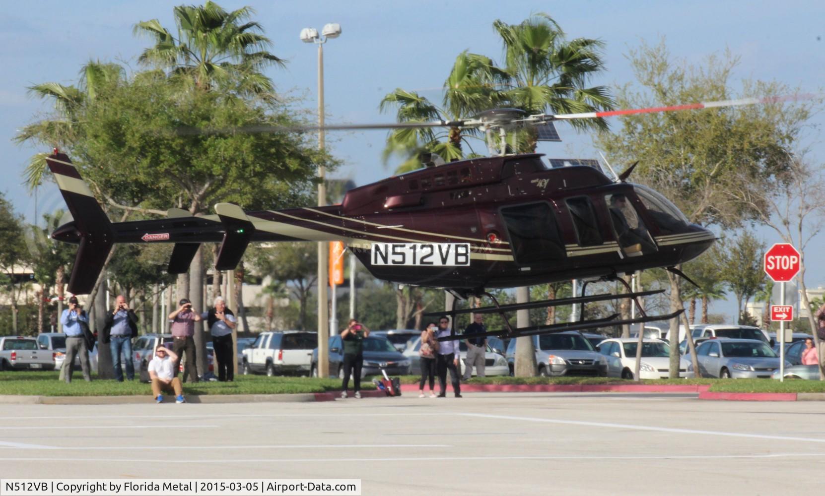 N512VB, 2014 Bell 407 C/N 54156, Bell 407 at Heliexpo