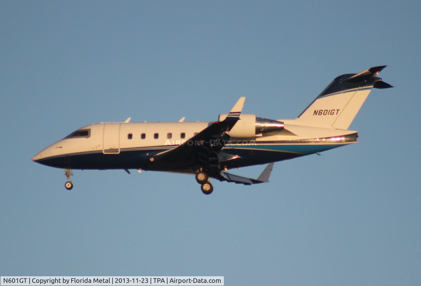 N601GT, 2002 Bombardier Challenger 604 (CL-600-2B16) C/N 5524, Challenger 604
