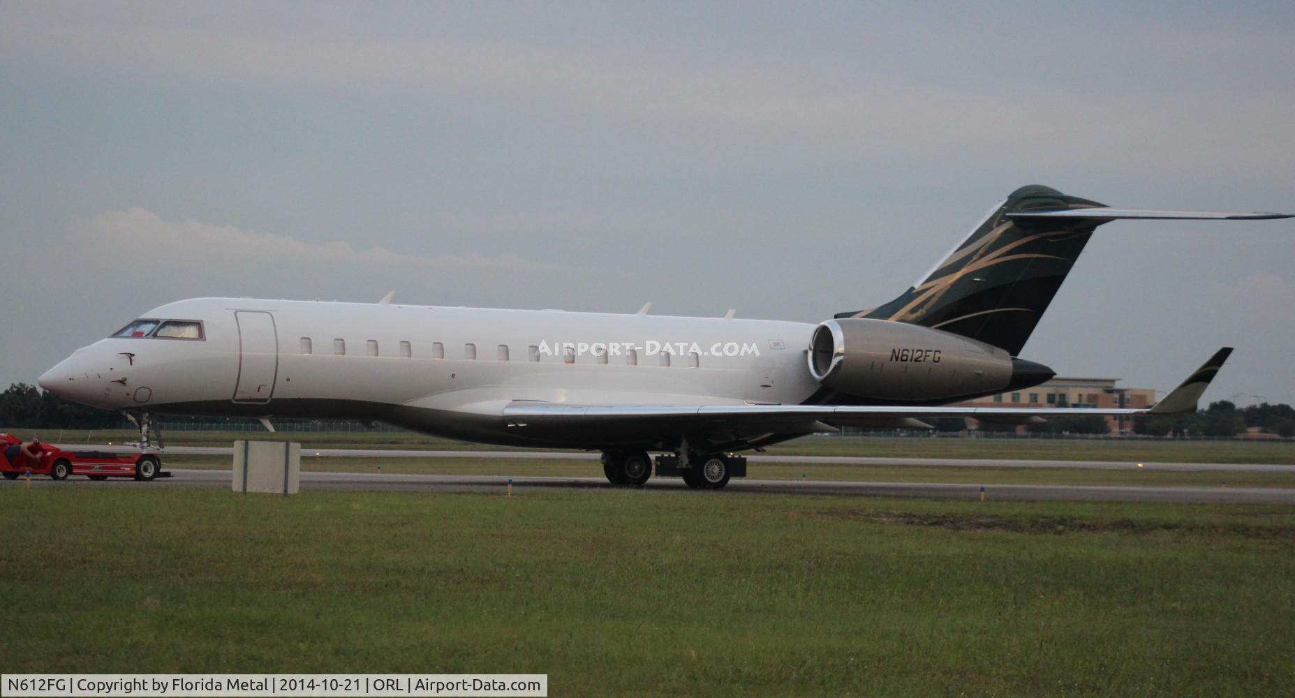 N612FG, 2012 Bombardier BD-700-1A10 Global 6000 C/N 9490, Global 6000
