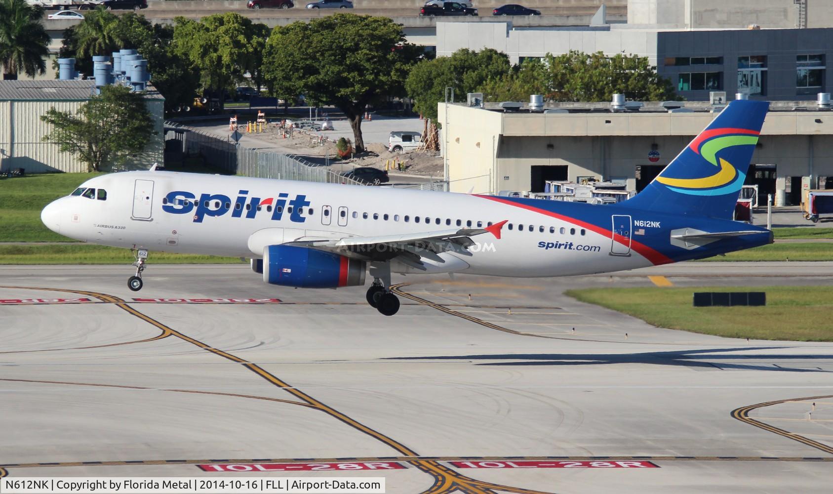 N612NK, 2012 Airbus A320-232 C/N 5029, Spirit