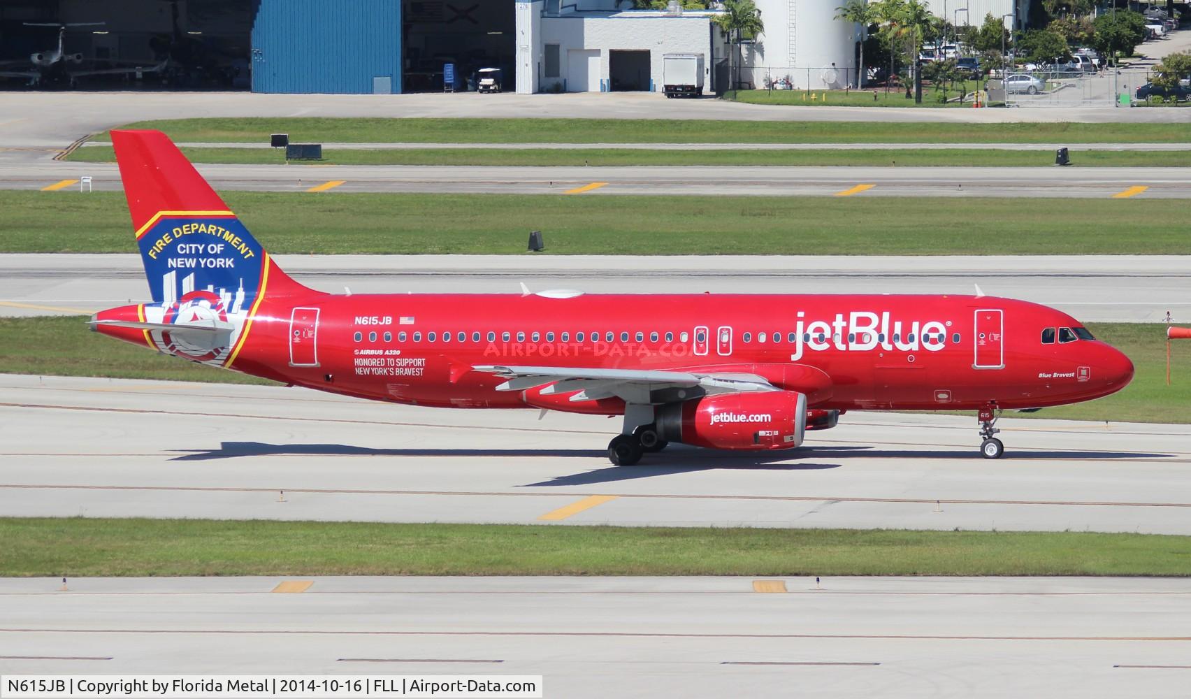 N615JB, 2005 Airbus A320-232 C/N 2461, Jet Blue A320 NYFD