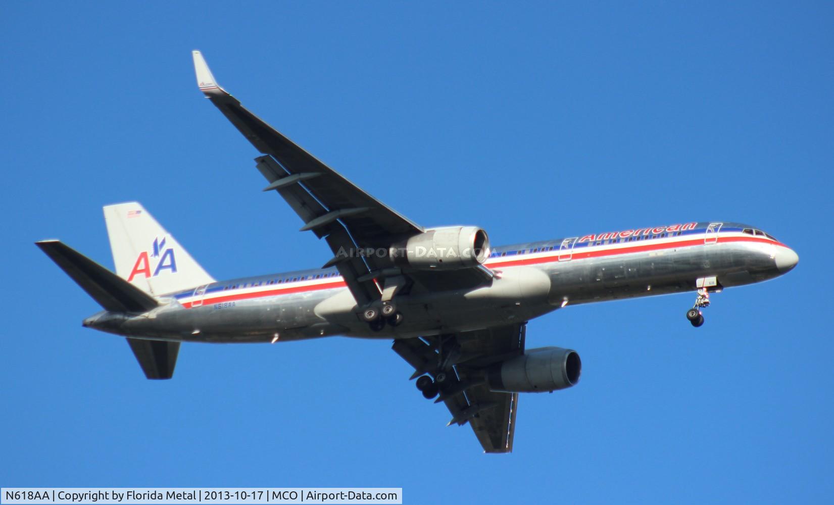 N618AA, 1989 Boeing 757-223 C/N 24526, American