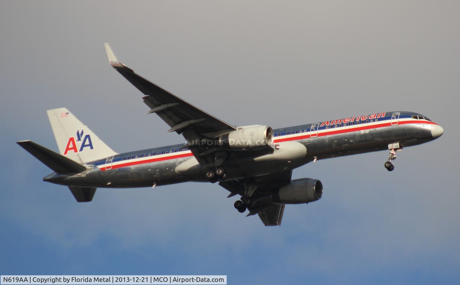 N619AA, 1990 Boeing 757-223 C/N 24577, American 757