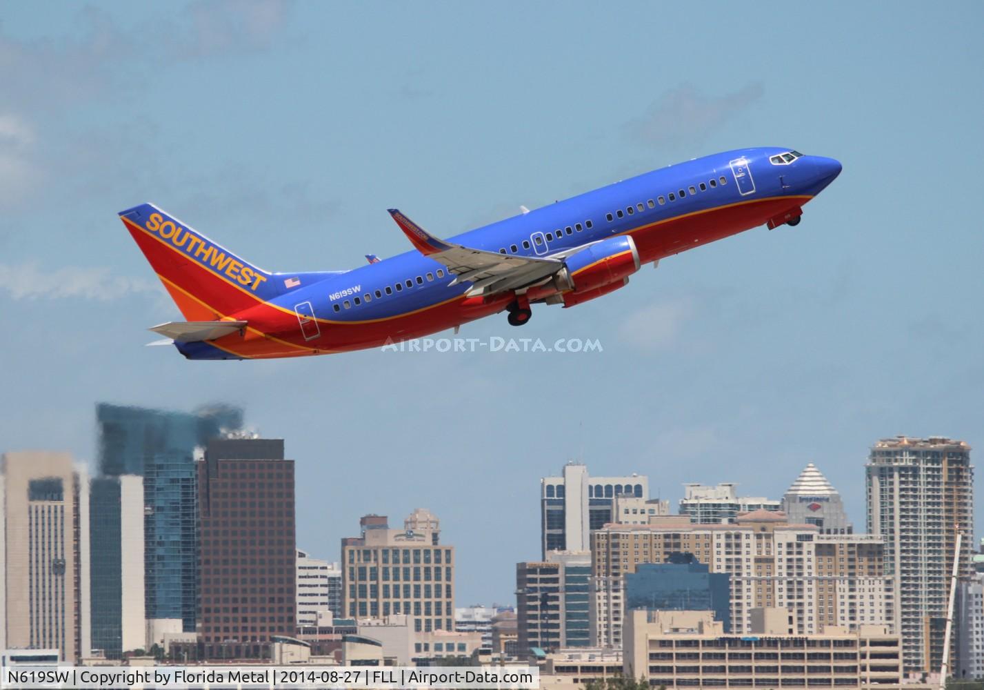 N619SW, 1995 Boeing 737-3H4 C/N 28035, Southwest