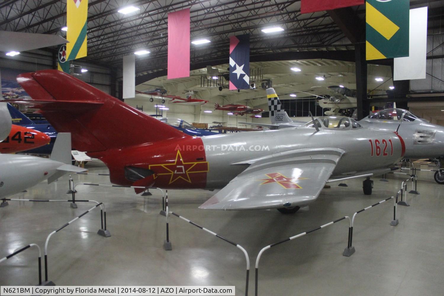 N621BM, Mikoyan-Gurevich MiG-15 C/N 1B01621, Mig 15