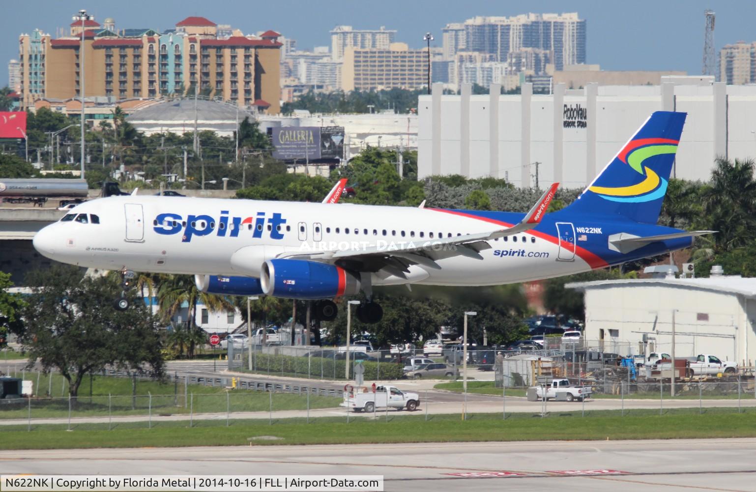 N622NK, 2013 Airbus A320-232 C/N 5804, Spirit