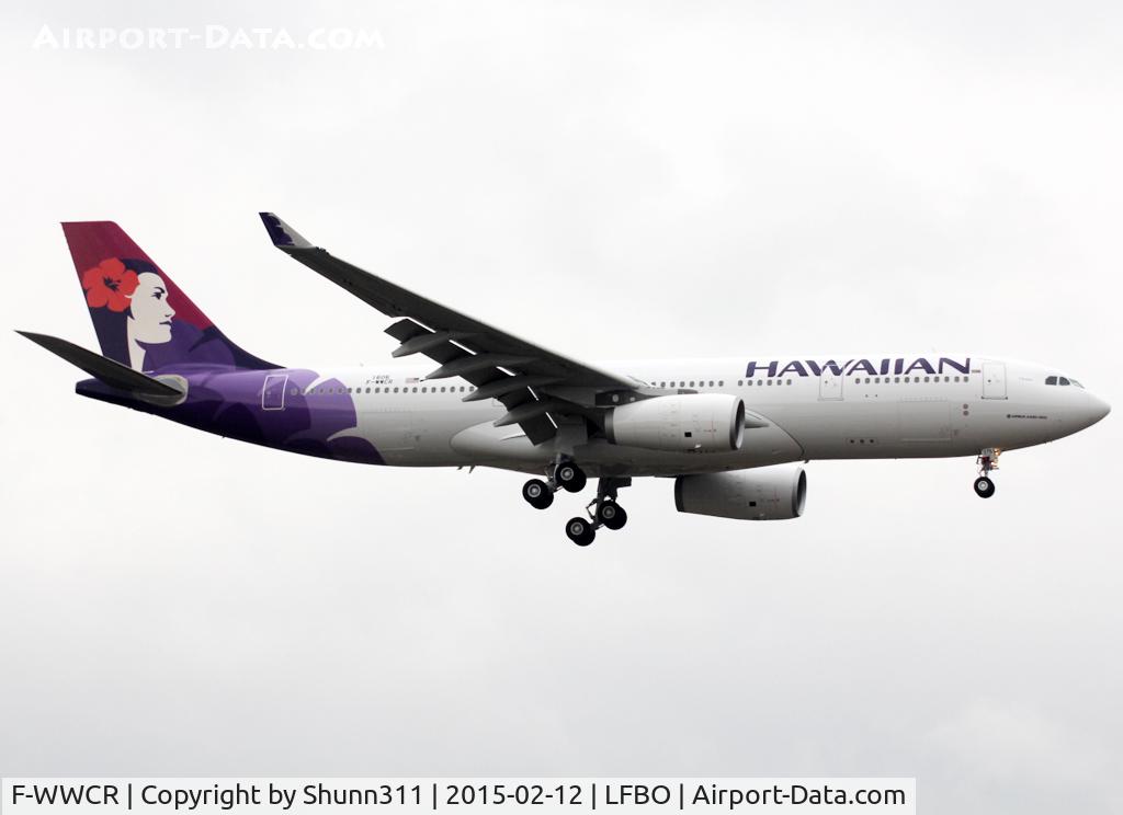 F-WWCR, 2015 Airbus A330-243 C/N 1606, C/n 1606 - To be N375HA