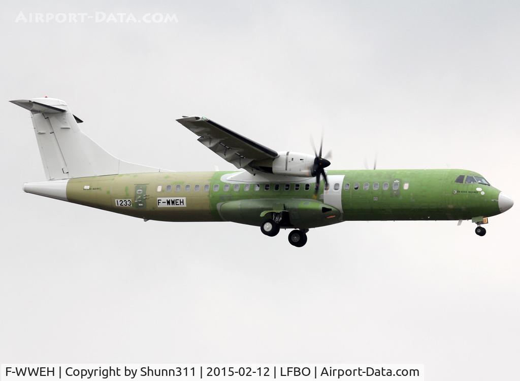 F-WWEH, 2015 ATR 72-600 C/N 1233, C/n 1233 - For AZUL Linhas Aereas
