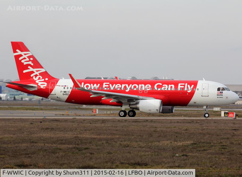F-WWIC, 2015 Airbus A320-216 C/N 6492, C/n 6492 - To be 9M-AJU