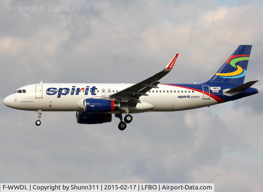 F-WWDL, 2015 Airbus A320-232 C/N 6487, C/n 6487 - To be N639NK