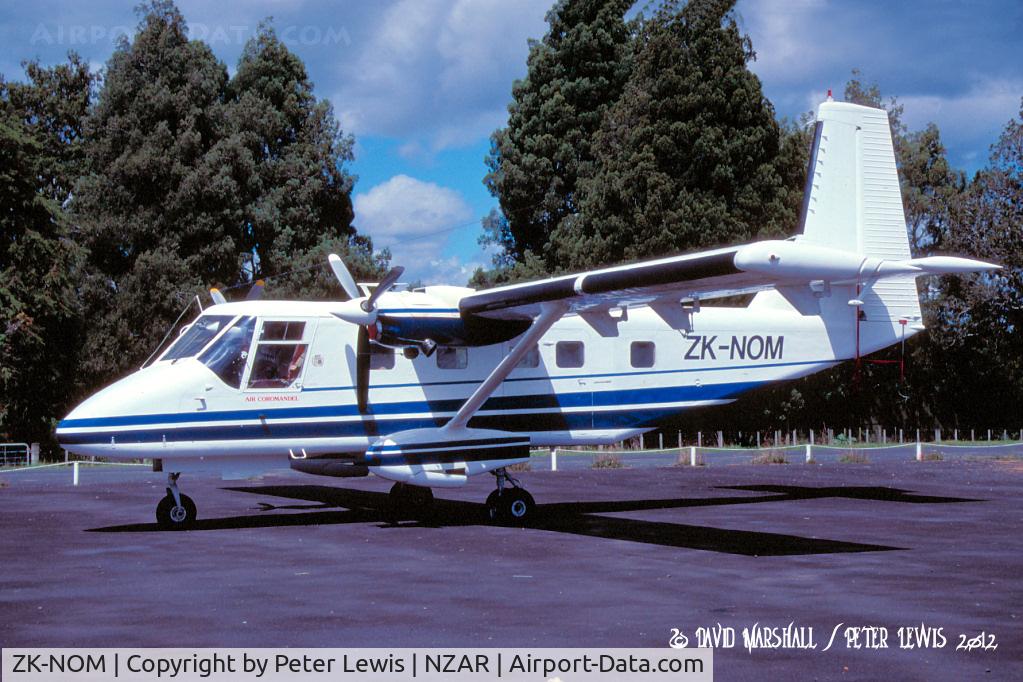 ZK-NOM, GAF N22B Nomad C/N N22B-4, Hibscus Air Services Ltd., Auckland