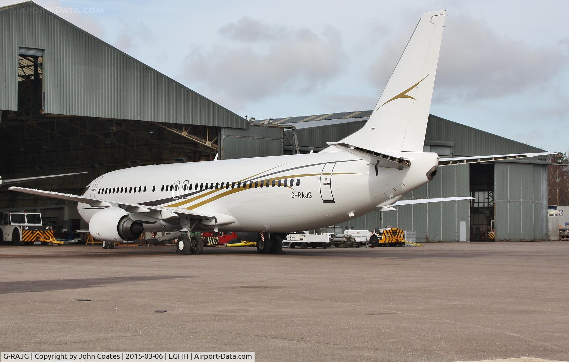 G-RAJG, 1992 Boeing 737-476 C/N 24439, Just repainted and re-reg'd