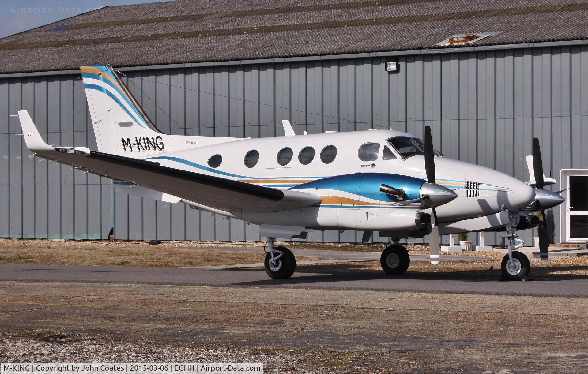 M-KING, 1994 Beech C90B King Air C/N LJ-1371, At MCA Aviation
