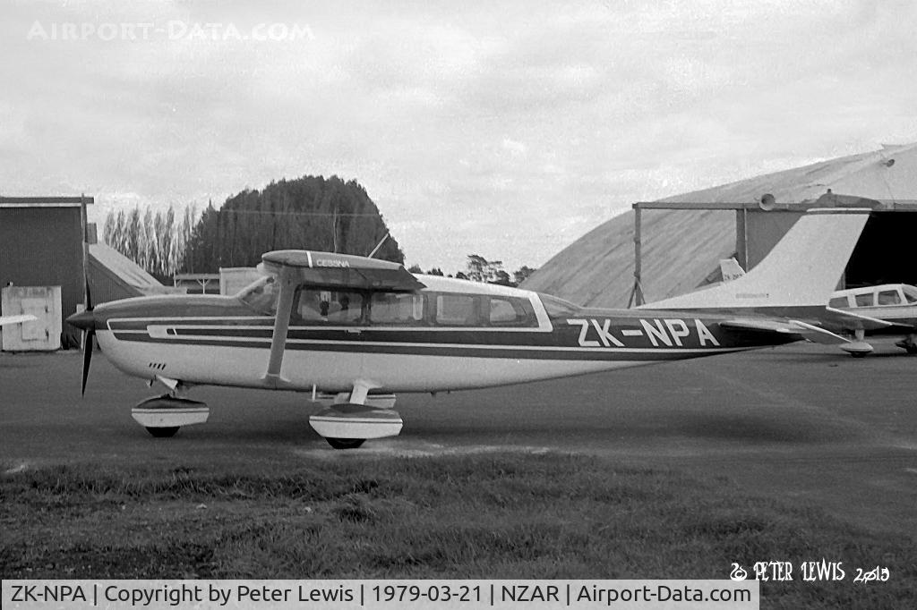 ZK-NPA, Cessna 207A Stationair 7 C/N 20700479, Dalhoff & King Aviation Ltd., Ardmore