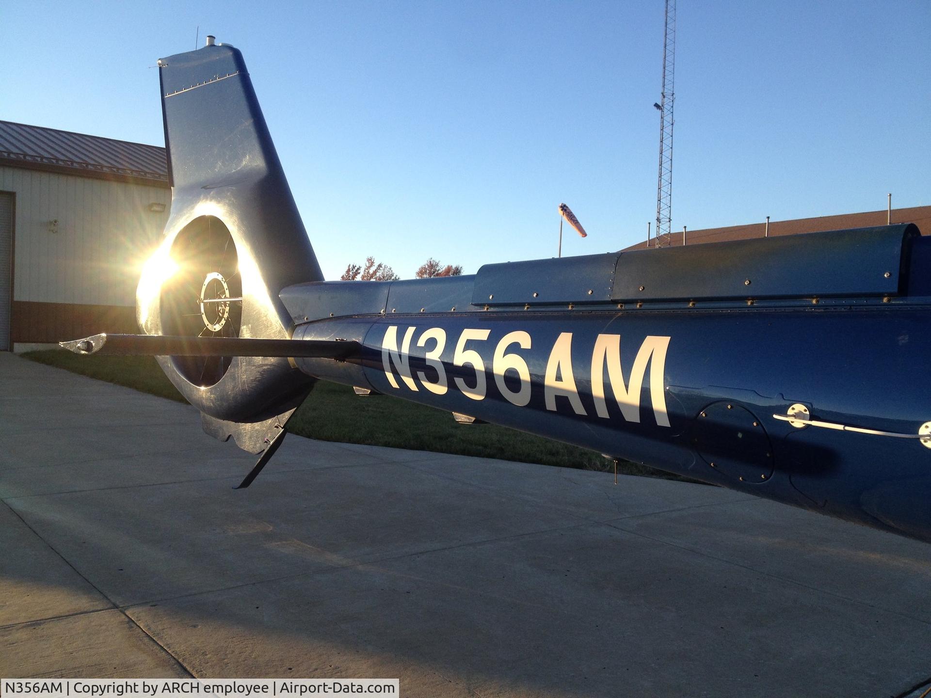 N356AM, Eurocopter EC-130B-4 (AS-350B-4) C/N 7006, Idle at base