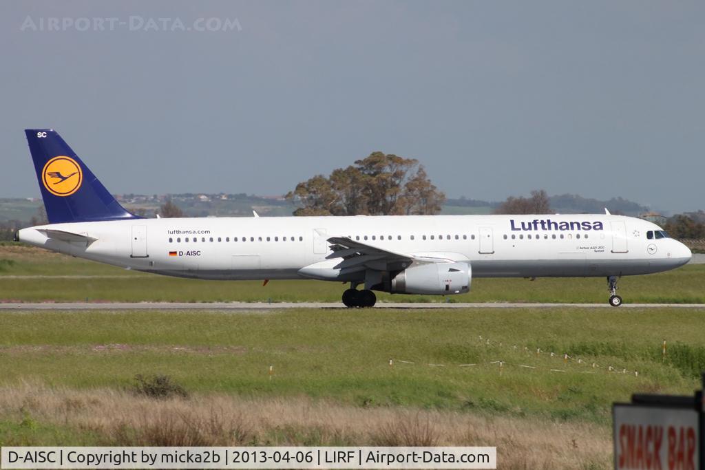 D-AISC, 1999 Airbus A321-231 C/N 1161, Take off
