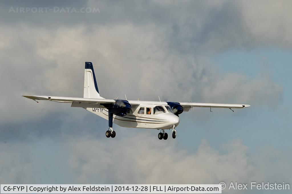 C6-FYP, 1979 Britten-Norman BN-2A-26 Islander C/N 2015, Ft. Lauderdale