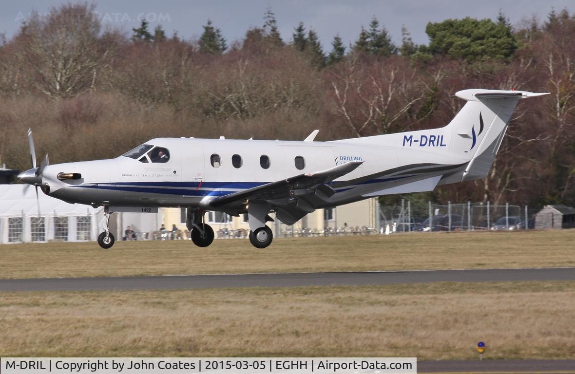 M-DRIL, 2013 Pilatus PC-12/47E C/N 1422, Resident returning home