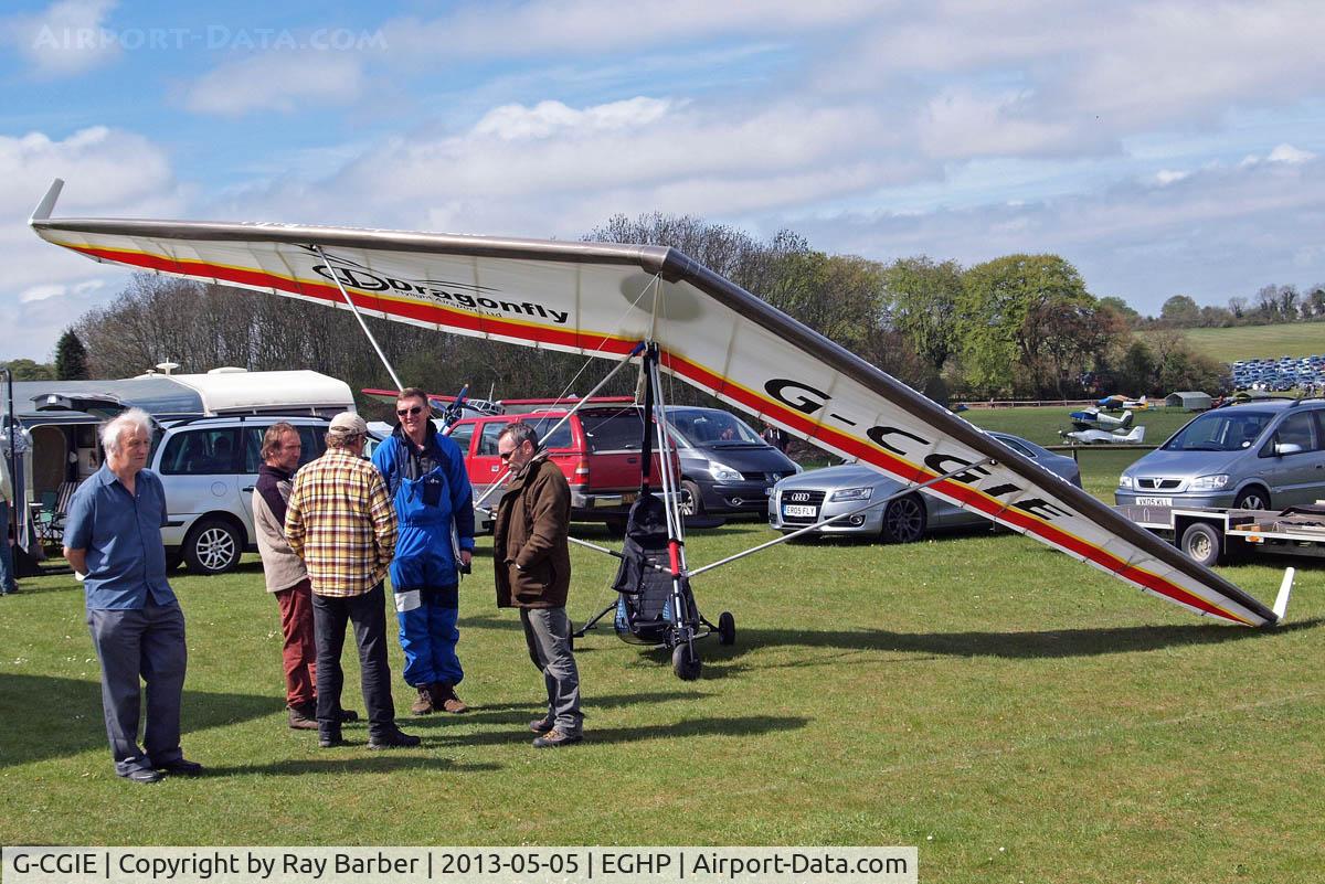 G-CGIE, 2009 Flylight Airsports Dragonfly/Aeros Combat C/N 051, G-CGIE   Flylight Airsports Dragonfly/Aeros Combat 12T [051] Popham~G 05/05/2013