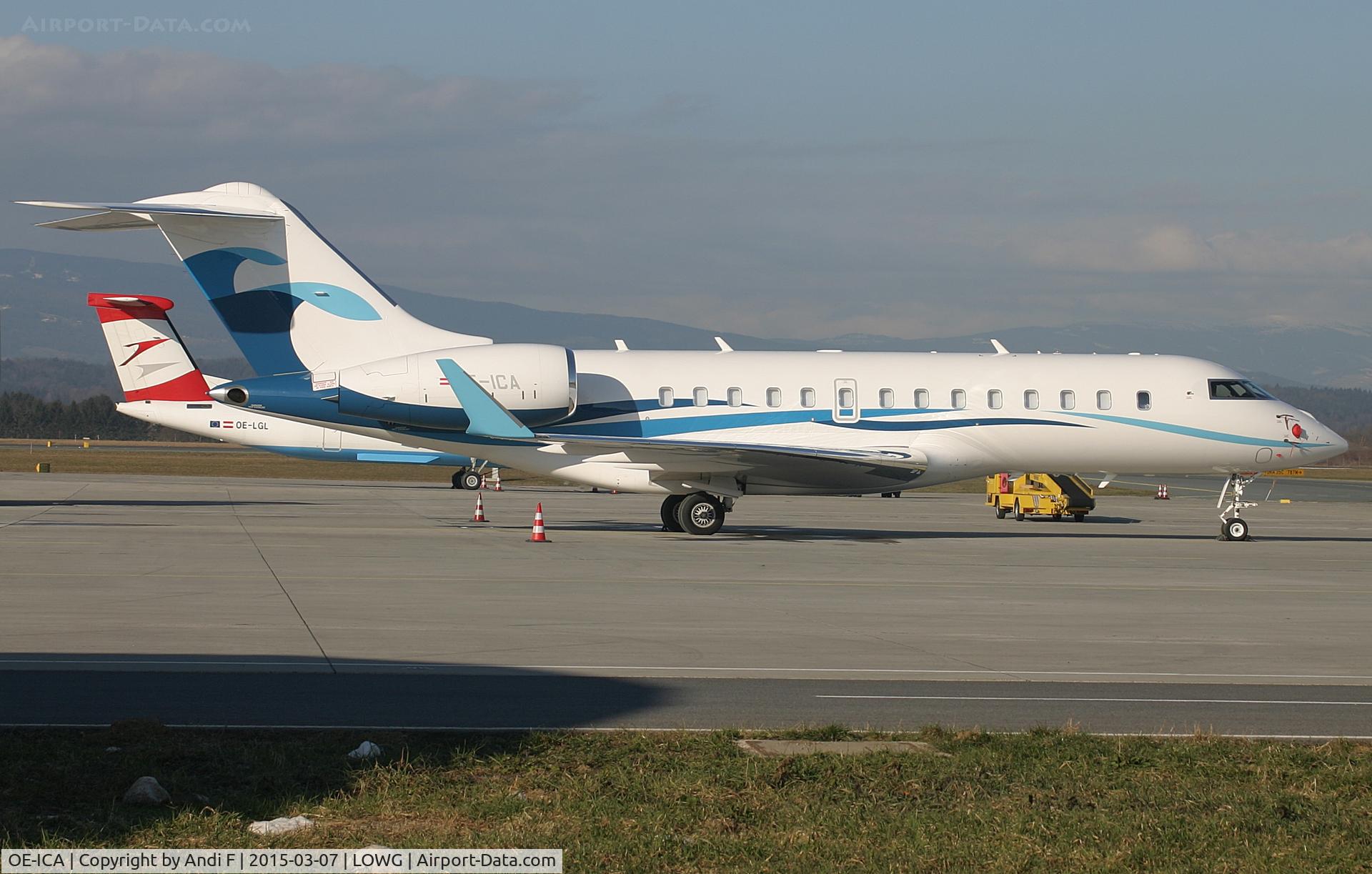OE-ICA, 2013 Bombardier BD-700-1A10 Global 5000 C/N 9542, Avcon Jet Bombardier BD-700-1A11 Global 5000