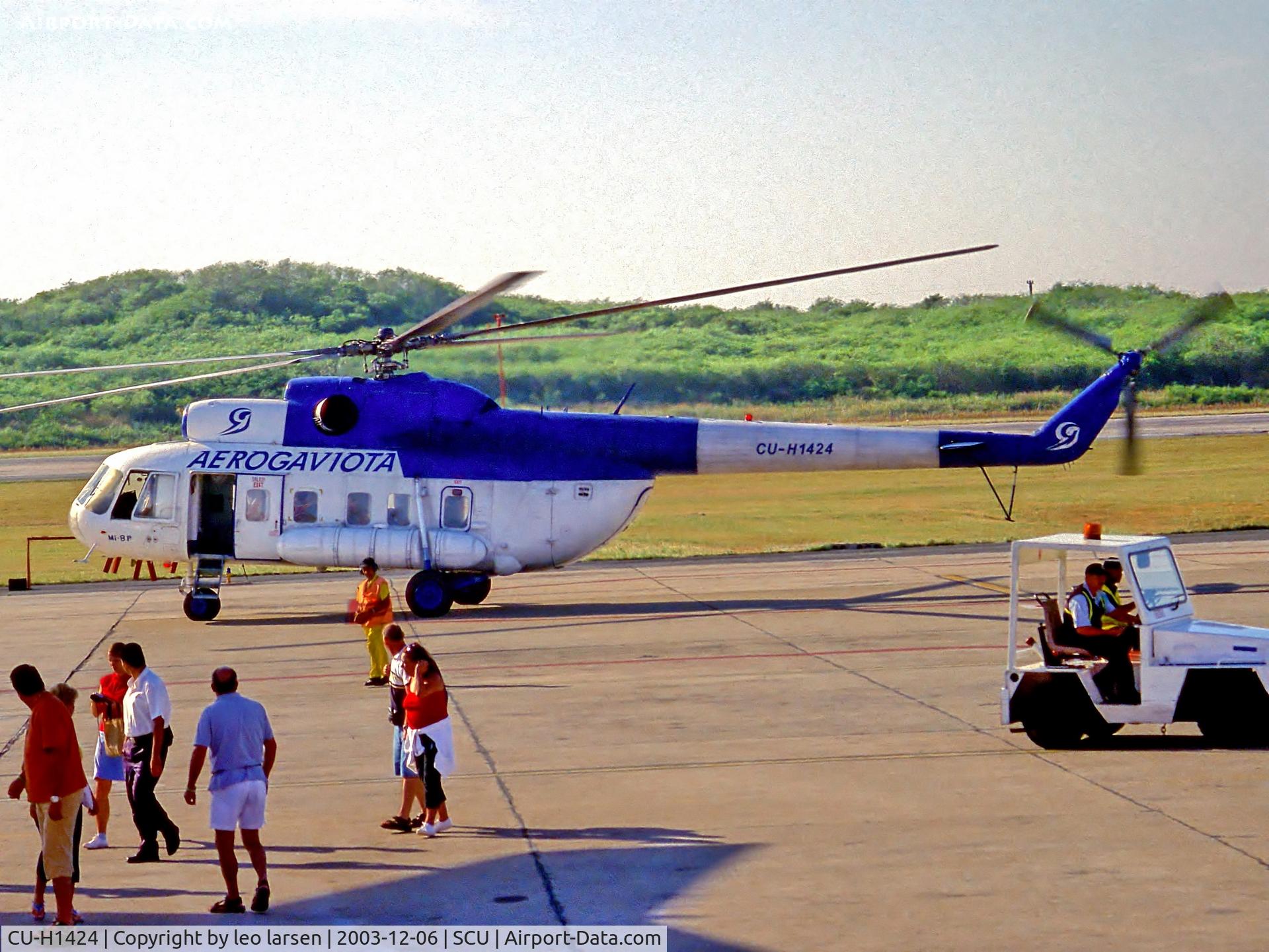 CU-H1424, Mil Mi-8P C/N Not found CU-H1424, Santiago de Cuba SCU 6.12.03