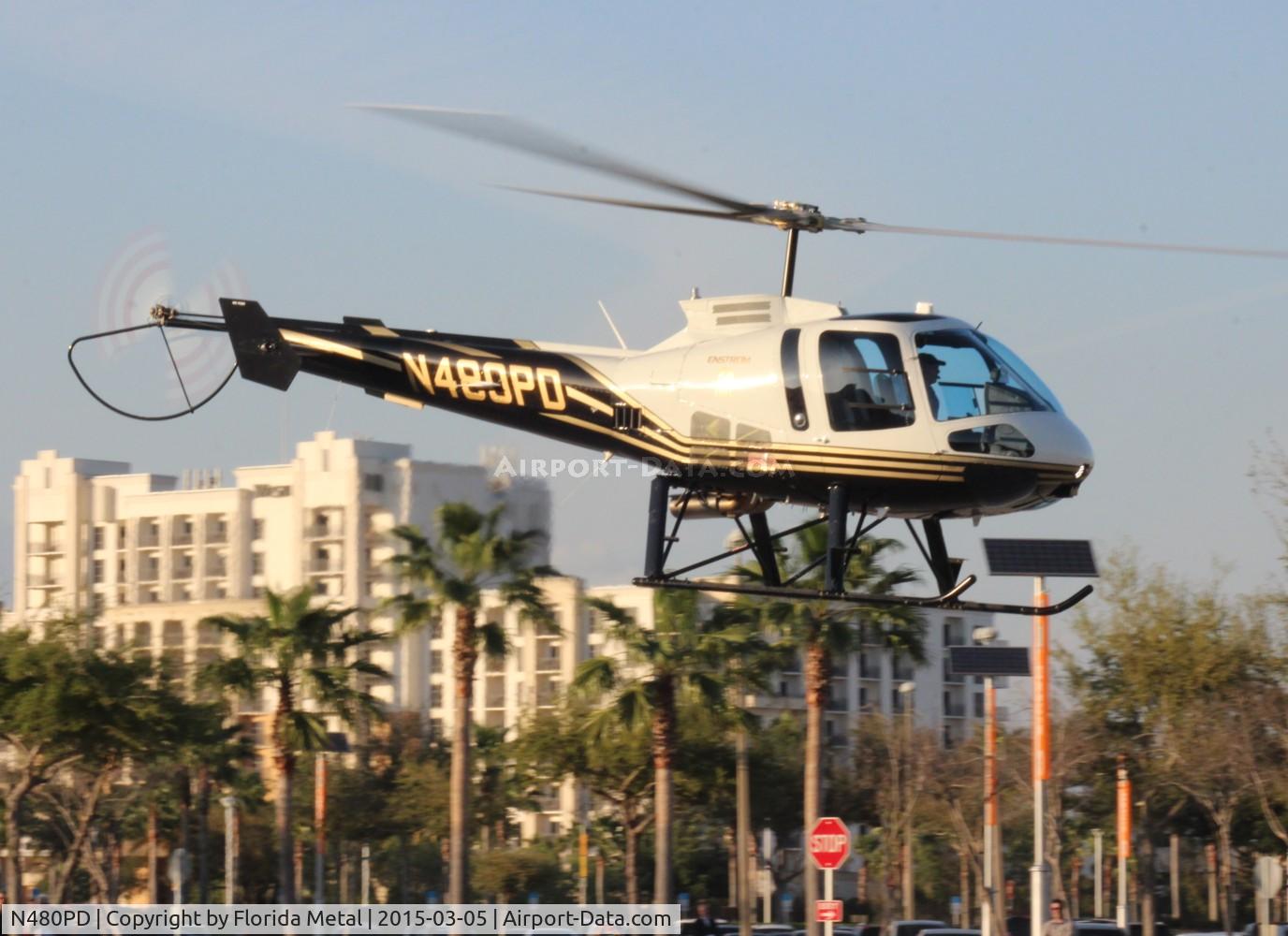 N480PD, 2013 Enstrom 480B C/N 5157, Enstrom 480B at Heliexpo Orlando