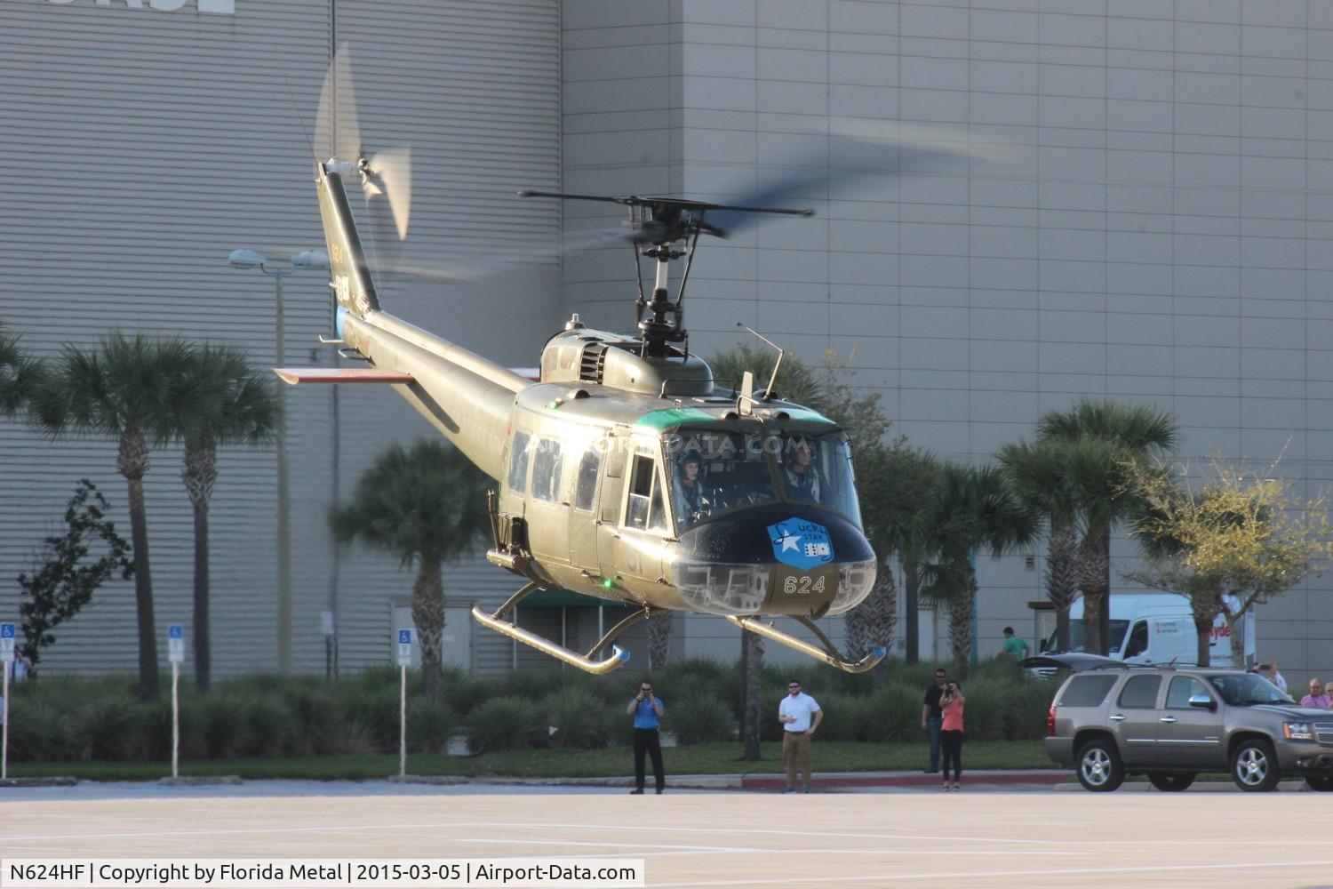 N624HF, 1966 Bell UH-1D Iroquois C/N 8819, Heritage Foundation Huey at Heliexpo Orlando