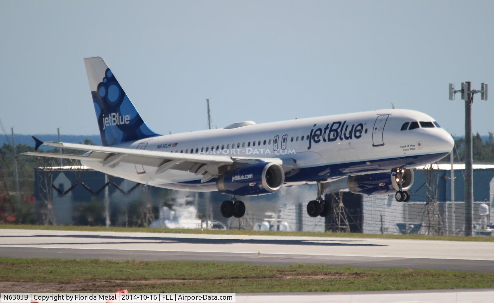 N630JB, 2005 Airbus A320-232 C/N 2640, Jet Blue