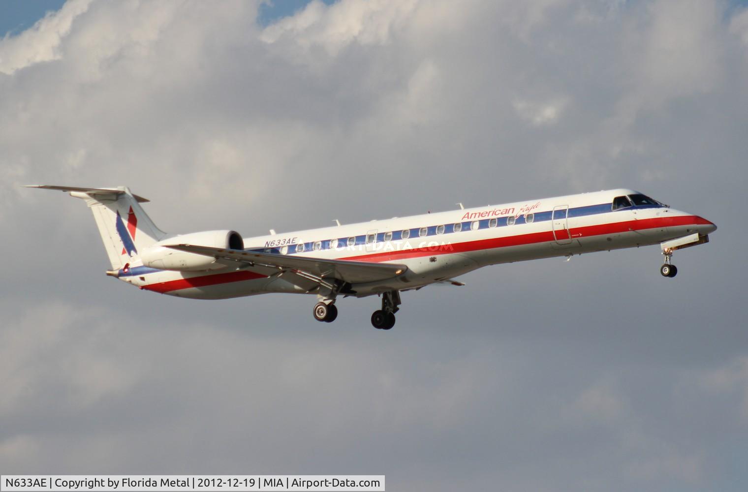 N633AE, 1999 Embraer ERJ-145LR (EMB-145LR) C/N 145148, Eagle E145