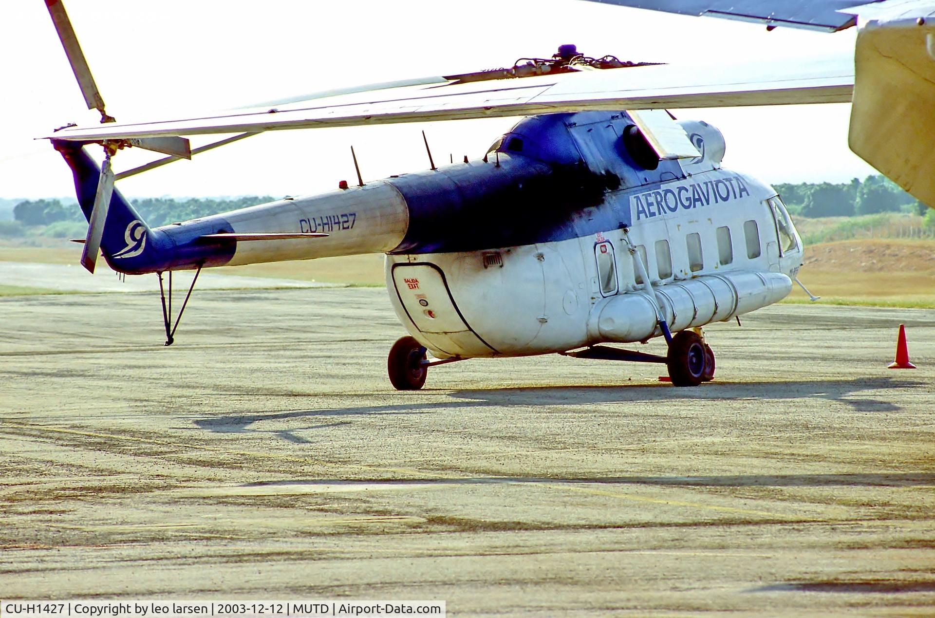 CU-H1427, MIL Mi-8PS C/N nil, Trinidad de Cuba TND 9.12.03
