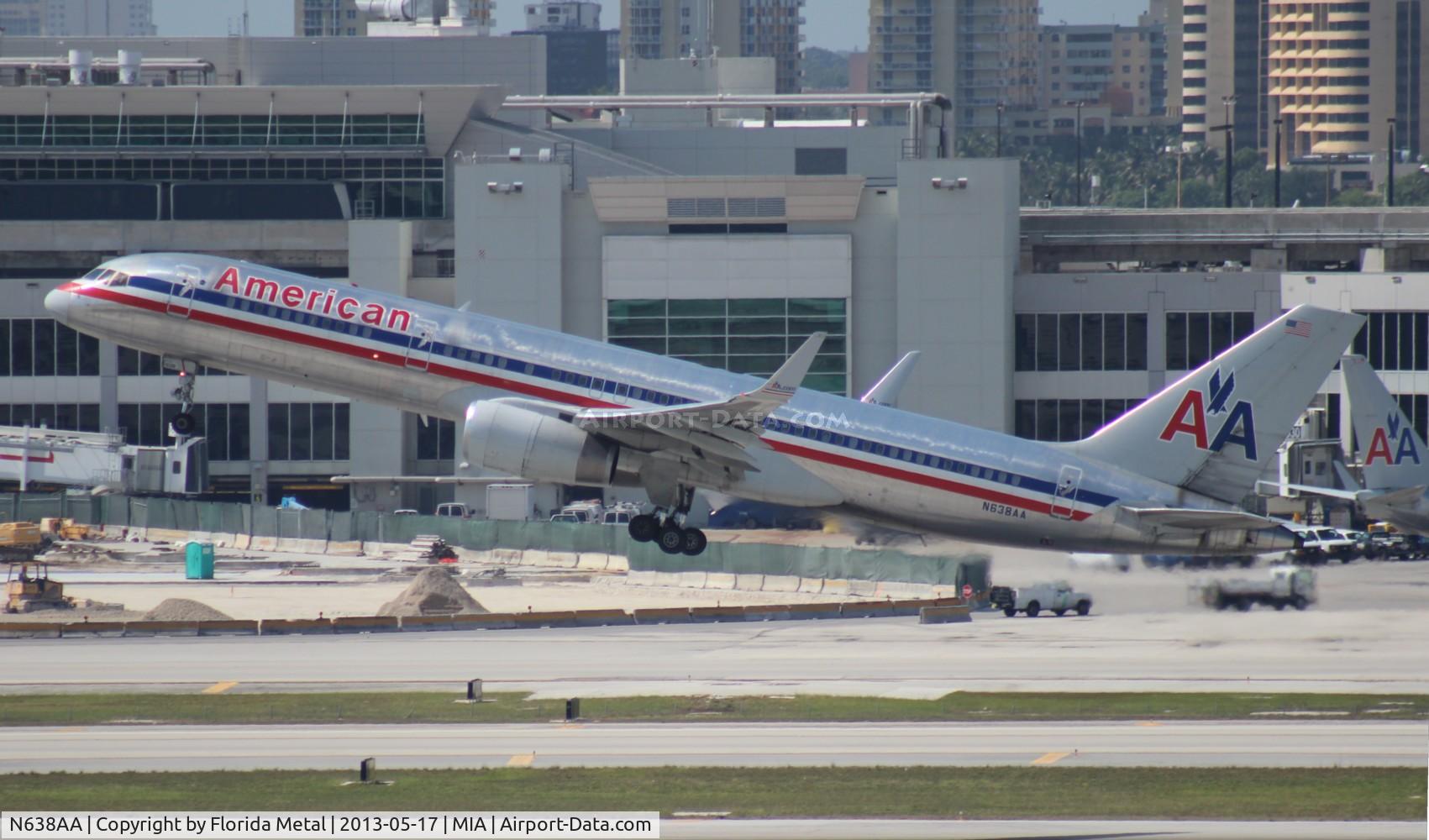 N638AA, 1991 Boeing 757-223 C/N 24596, American