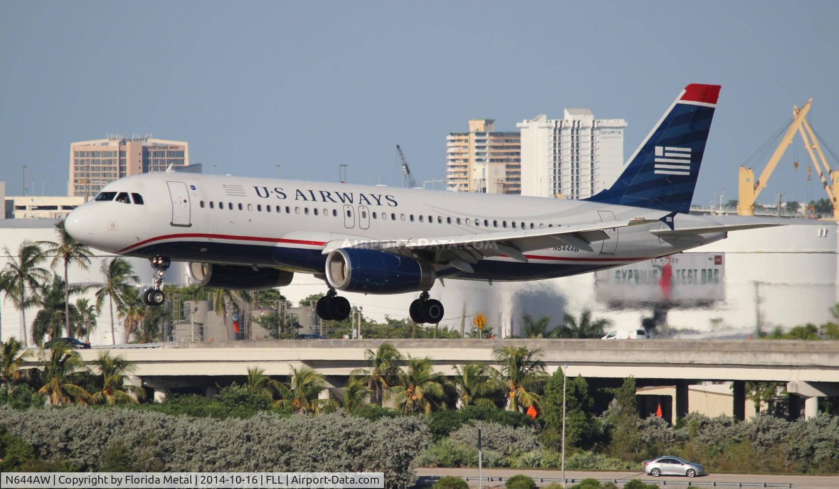 N644AW, 1992 Airbus A320-231 C/N 317, US Airways