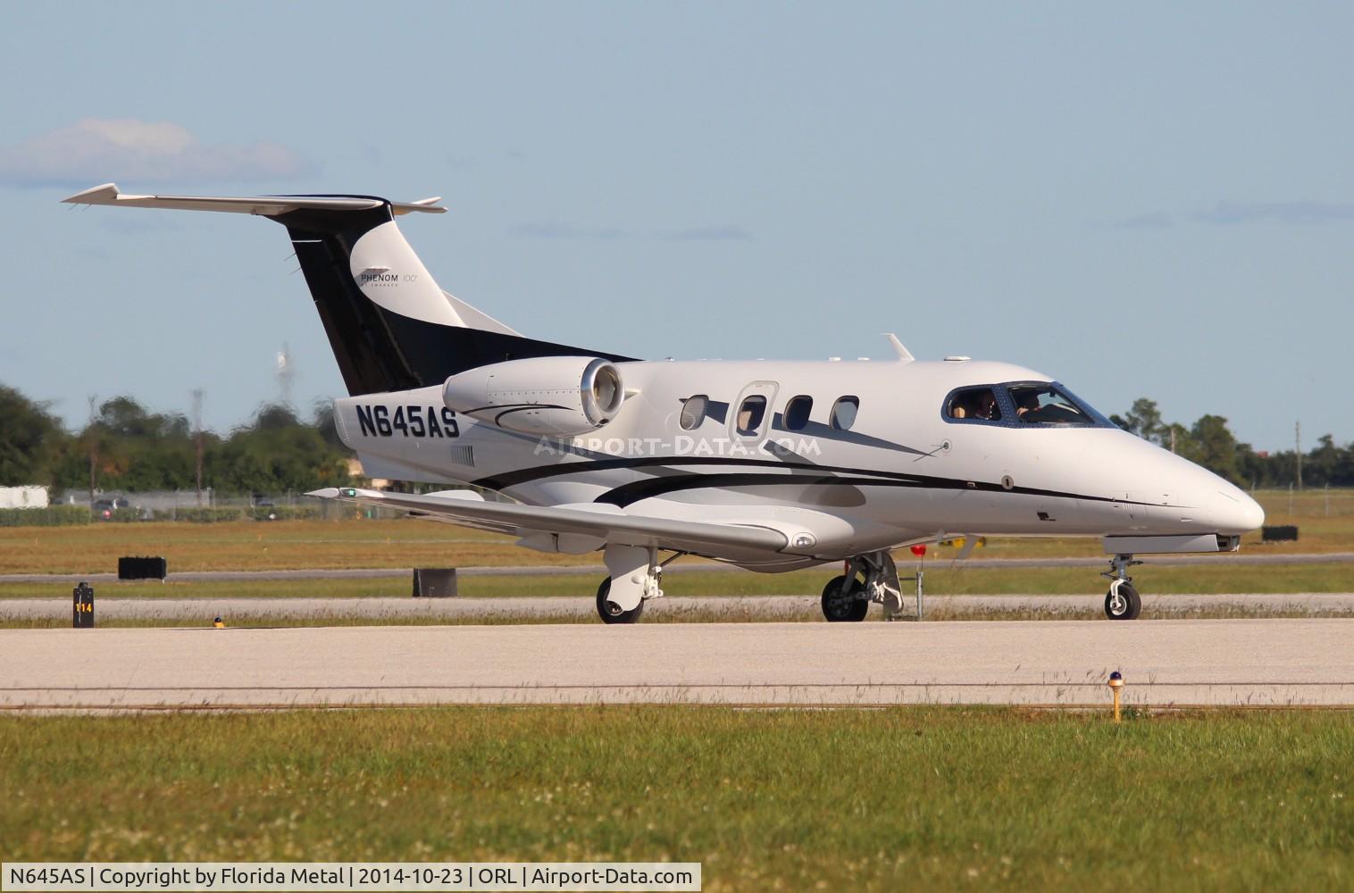 N645AS, 2009 Embraer EMB-500 Phenom 100 C/N 50000114, Phenom 100