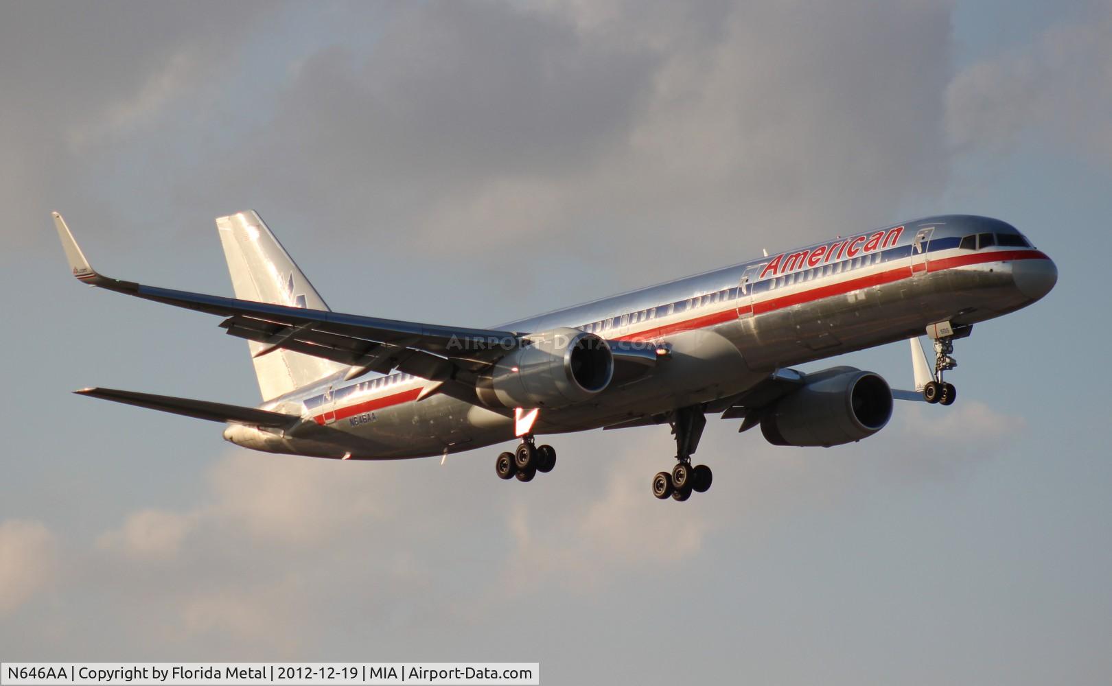 N646AA, 1991 Boeing 757-223 C/N 24604, American