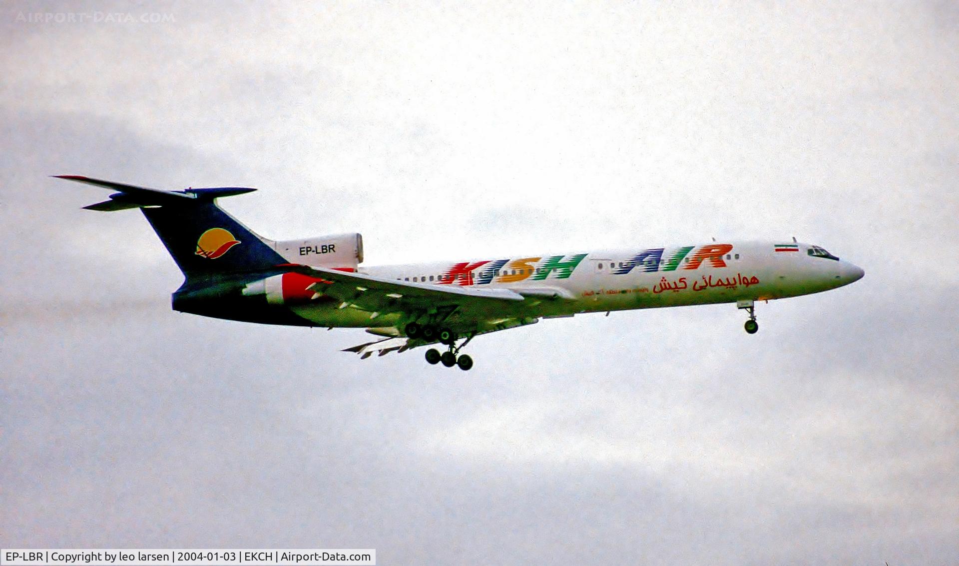 EP-LBR, 1990 Tupolev Tu-154M C/N 90A838, Copenhagen Kastrup 3.1.04