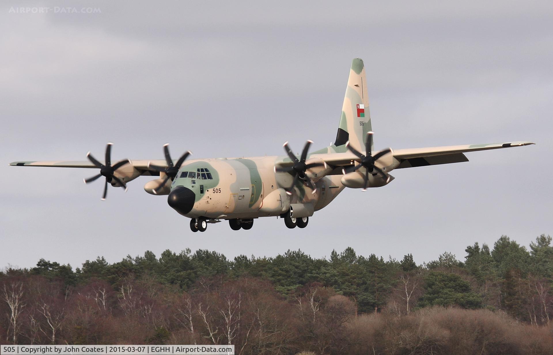 505, 2013 Lockheed Martin C-130J C/N 382-5739, Arriving 26