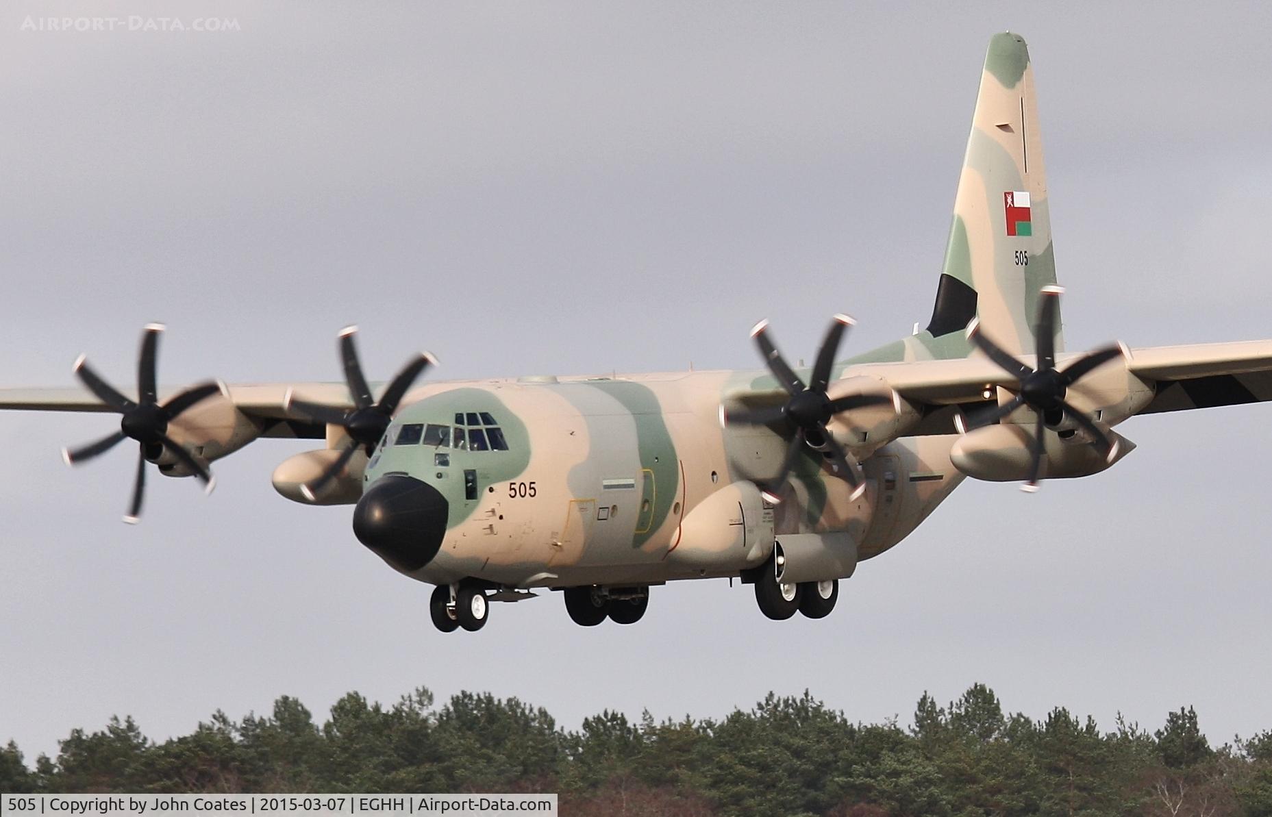 505, 2013 Lockheed Martin C-130J C/N 382-5739, Finals to 26