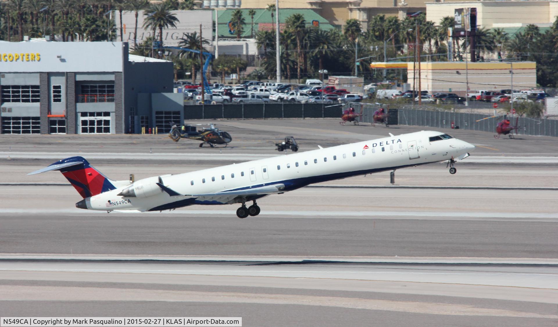 N549CA, 2008 Bombardier CRJ-900ER (CL-600-2D24) C/N 15164, CL600-2D24